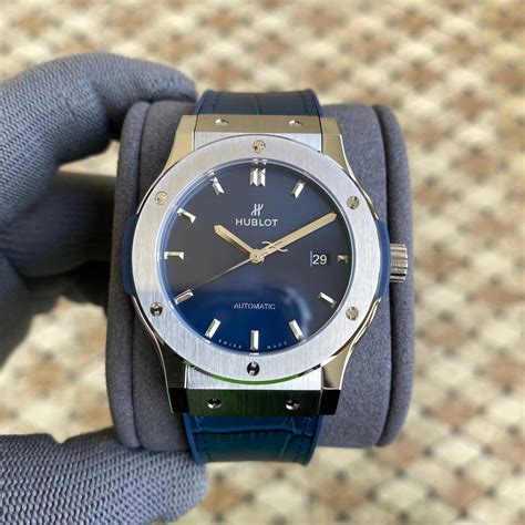 hublot classic fusion blue replica|hublot classic fusion special edition.